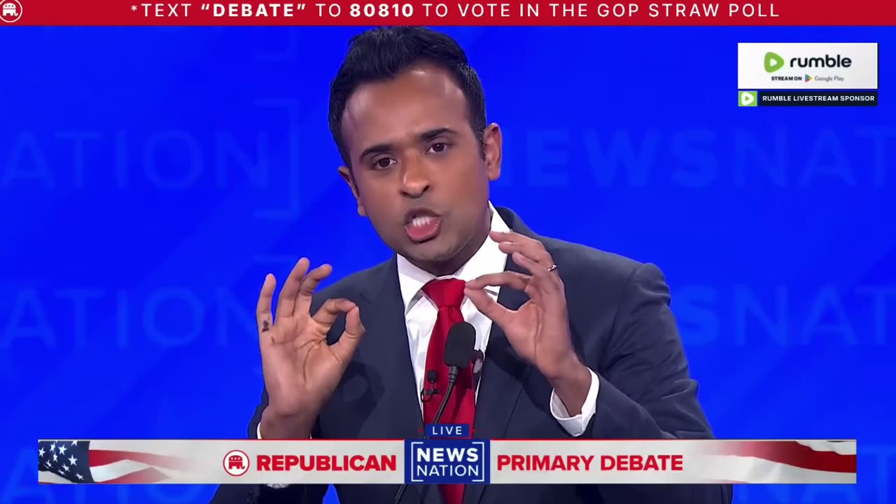 Vivek Ramaswamy: "You could put lipstick on a Dick Cheney, it is still a fascist neocon."