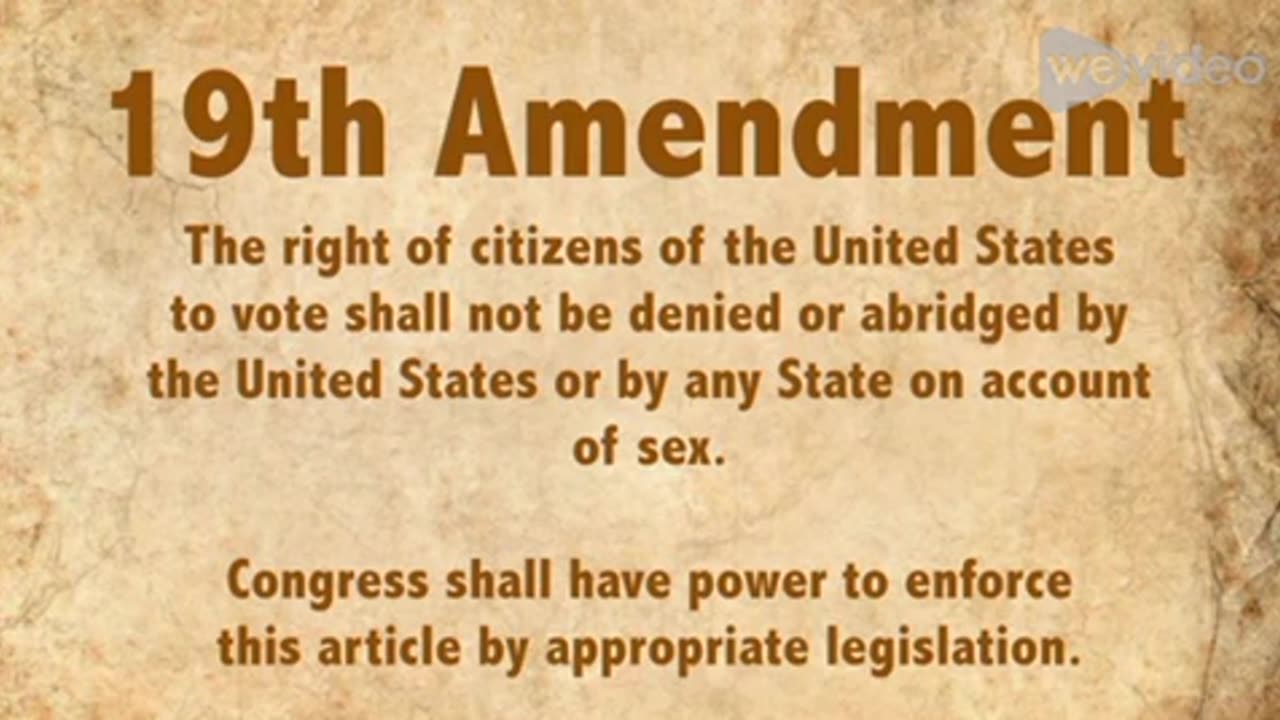Republicans Passed the Nineteenth Amendment