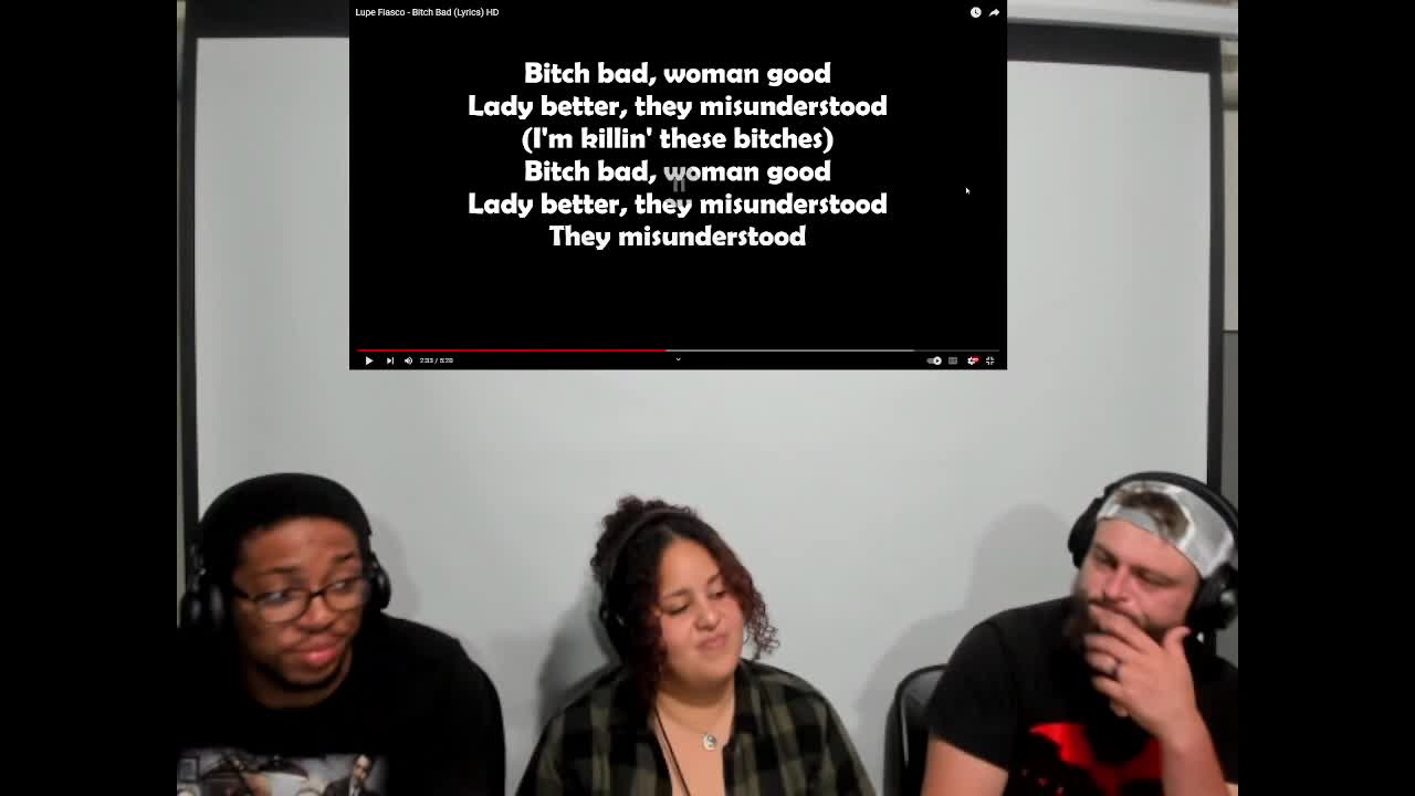 Lupe Fiasco - B***h Bad [REACTION]