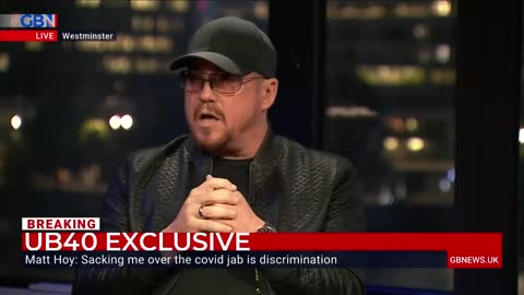 UB40 Singer Matt Hoy Reflects on Being Kicked Out of the Band for Refusing the COVID Jab