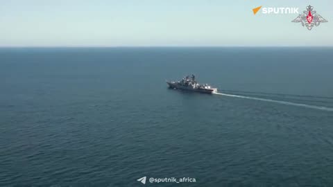 RUSSIA : International naval drill 'Sea Security Belt-2024' enters active phase in Gulf of Oman!