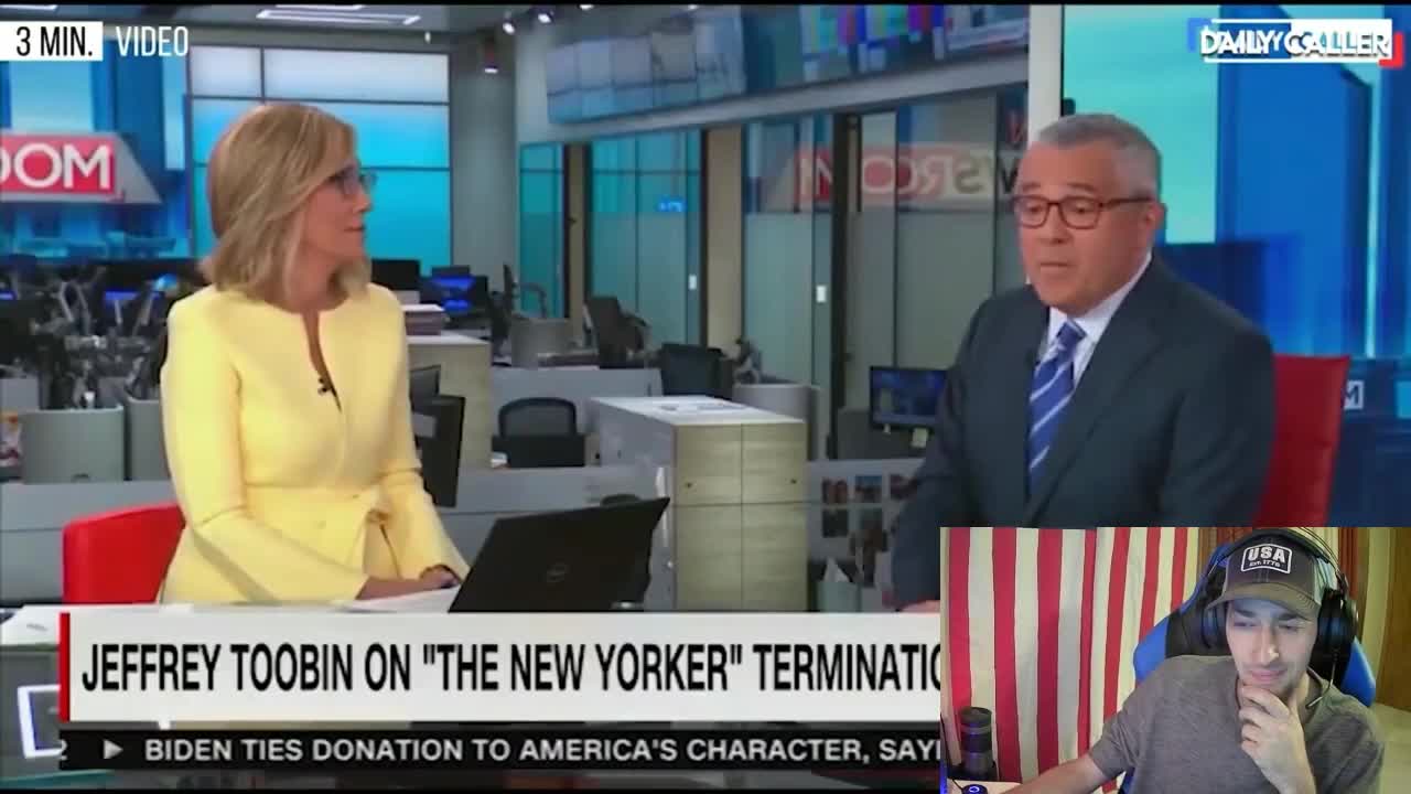 Kyle Rittenhouse trail - CNN Jeffrey Toobin Caught Touching Himself. - Says Rittenhouse is an idiot