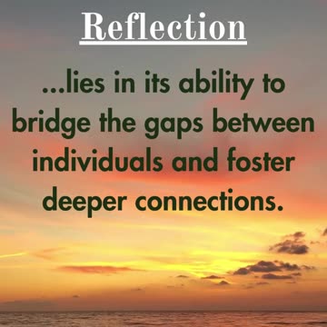 Wisdom and Reflection