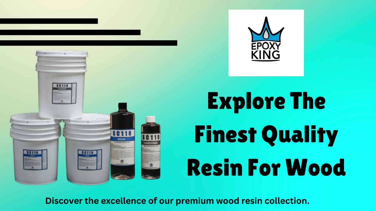 Explore The Finest Quality Resin For Wood - Epoxy King