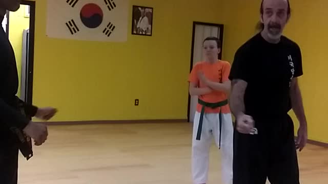 Cross hand wrist grab# 2