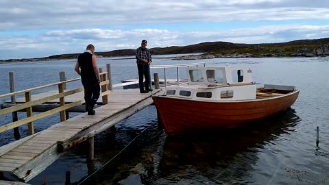 Fiskekutteren Søsættes Frøya