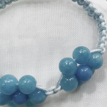 Handmade Unique Jade Jewelry Set with 8” Adjustable Bracelet, 2” Drop Earrings