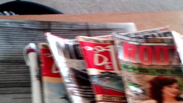 Magazines, for lunch?