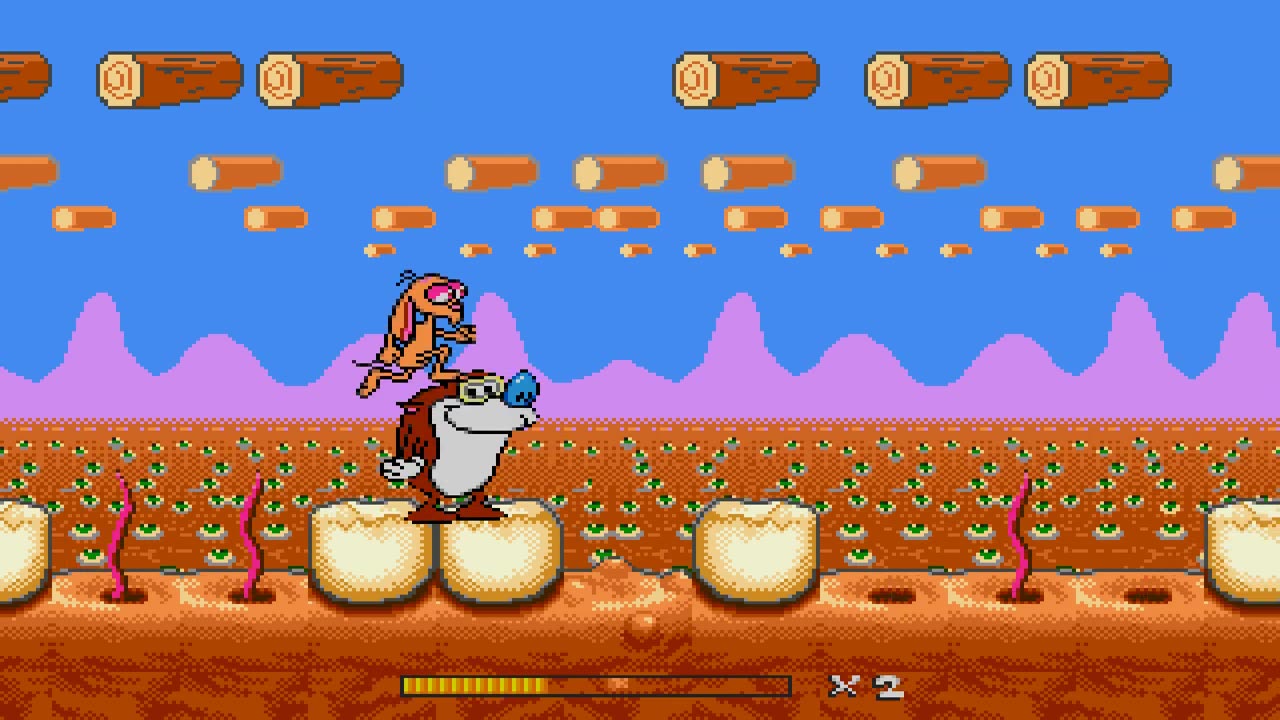 Stimpy's Invention Raw Play - Genesis - The one good Ren and Stimpy Game