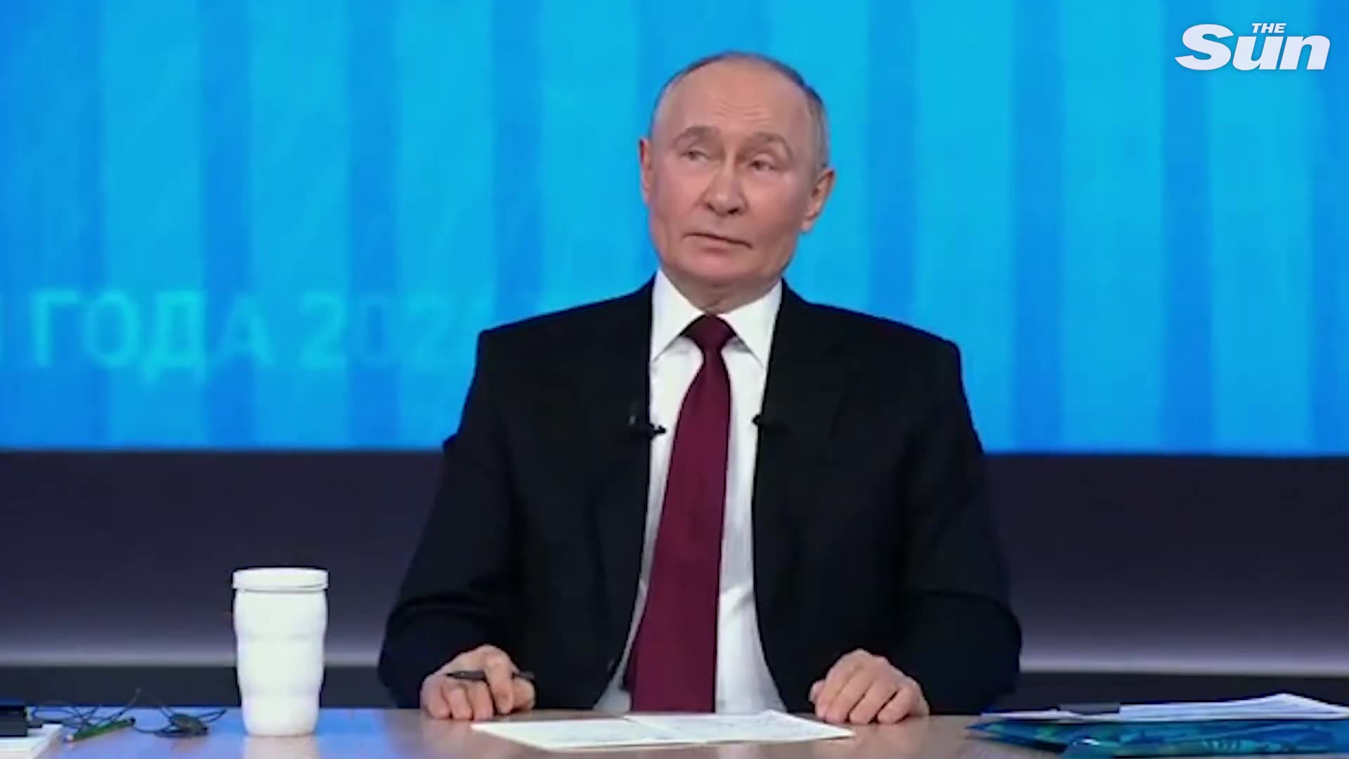 Putin fizzes as fearless journalist says ‘you’re weaker than Trump’ in front of stunned Russians