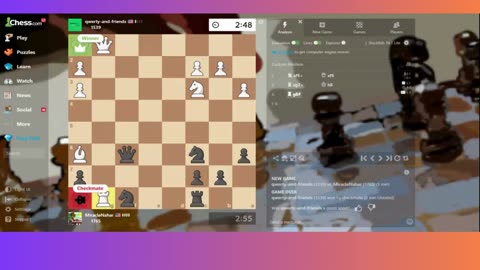 When you think your king is safe then this happens...