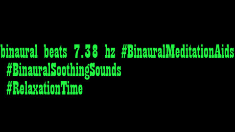 binaural_beats_7.38hz_MeditationMusic BinauralSerenity SpaMusic