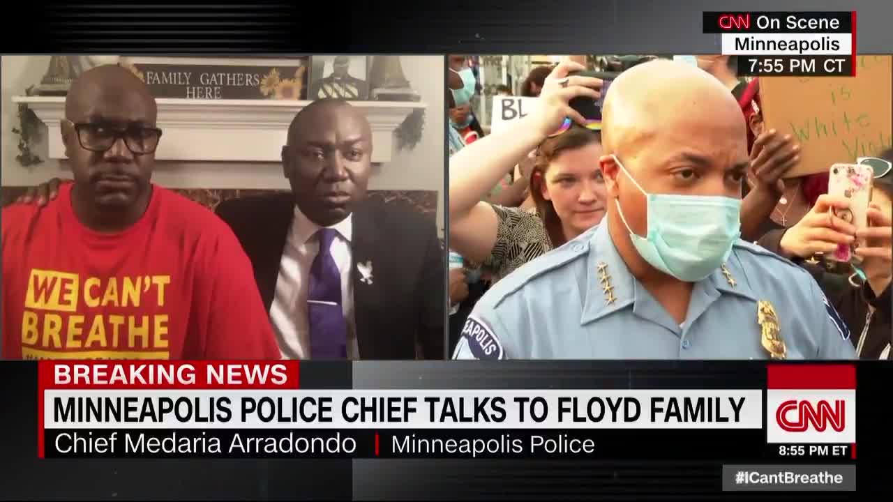 Minneapolis police chief talks to CNN