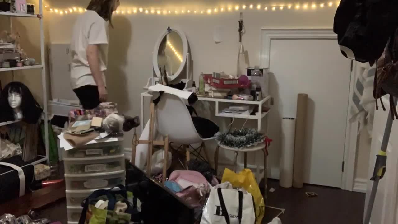 BEDROOM CLEANING TIMELAPSE