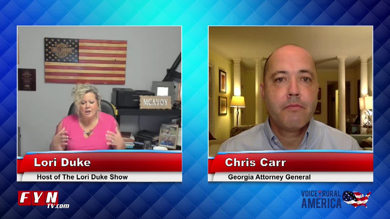 GA Attorney General Chris Carr joins The Lori Duke Show to Discuss Online Scams