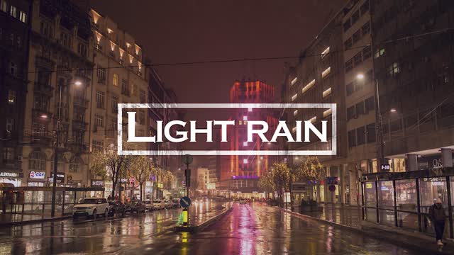 light RAIN ambient | 2 HOURS