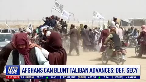 More US Airstrikes Amid Taliban Offensive