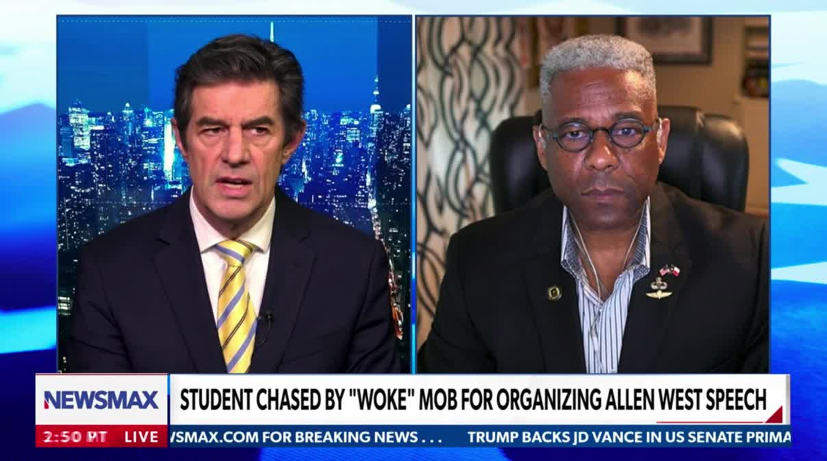 Students Chased by "Woke" Mob for Organizing LTC Allen West Speech
