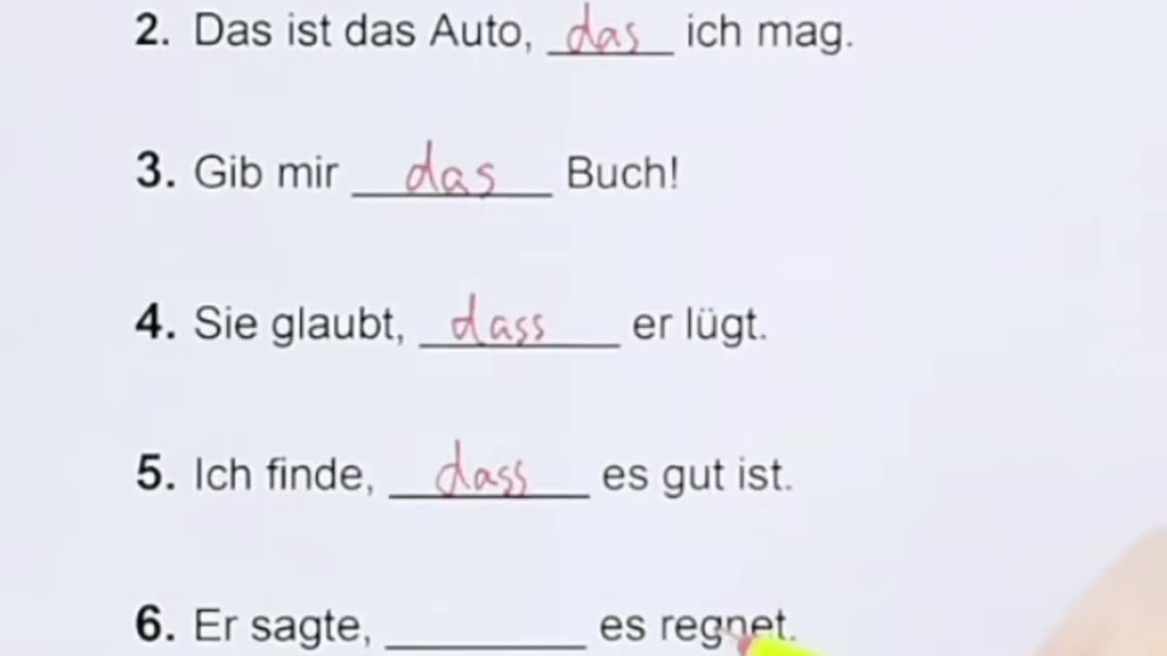 Slow german A2 - B1 | German Dialogues A2 - B1 | Deutsch lernen mit langsamen Dialogen | dass | das