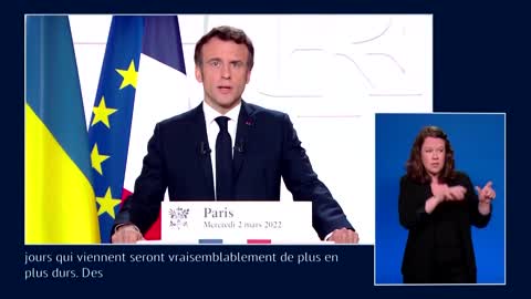 France's Macron_ Russia's Putin alone chose war in Ukraine