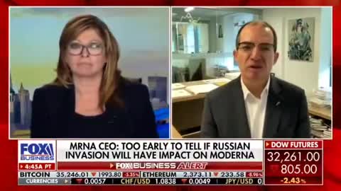 MODERNA CEO CALLED OUT ON FOX FOR HAVING GENETIC SEQUENCE PATENTED 3 YEARS BEFORE