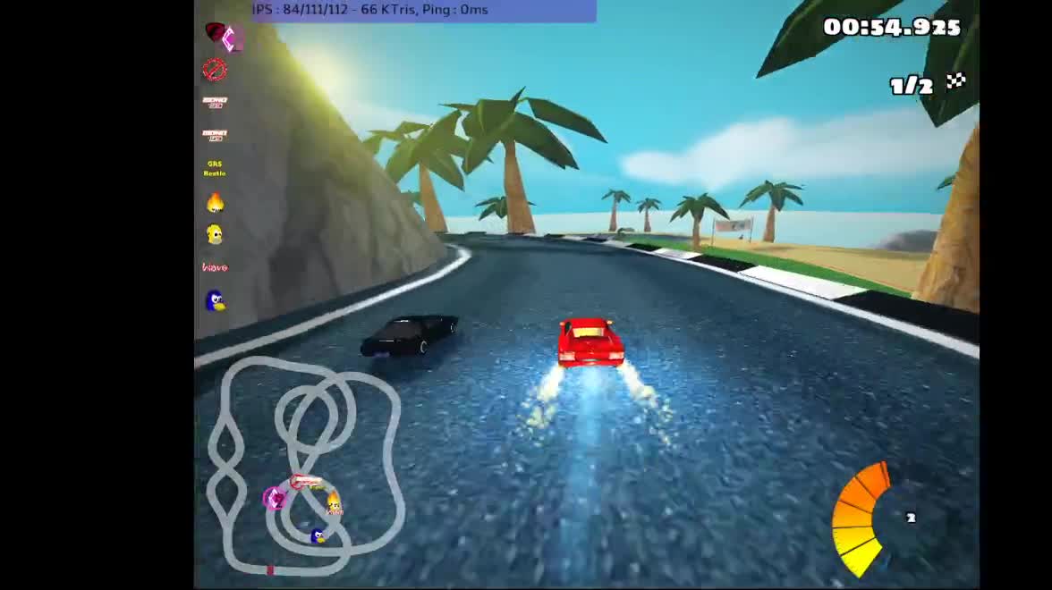 OutRun In SuperTuxKart