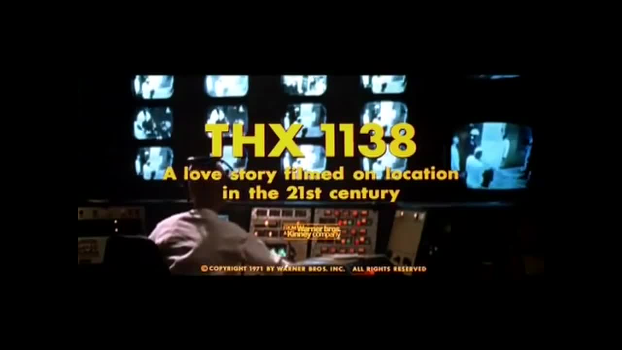 Is THIS the future? 'THX 1138.' (1971) Official Movie Trailer - George Lucas, Robert Duvall Movie