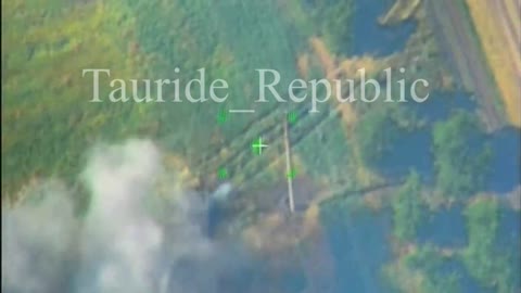 Ukraine War - The destruction of the American artillery M777