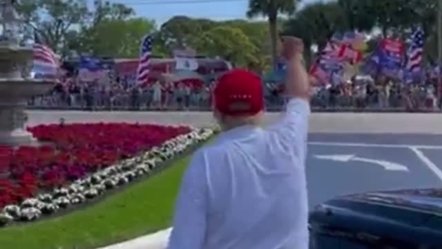 Present at "Trump International Golf Club in the GREAT state of FLORIDA"