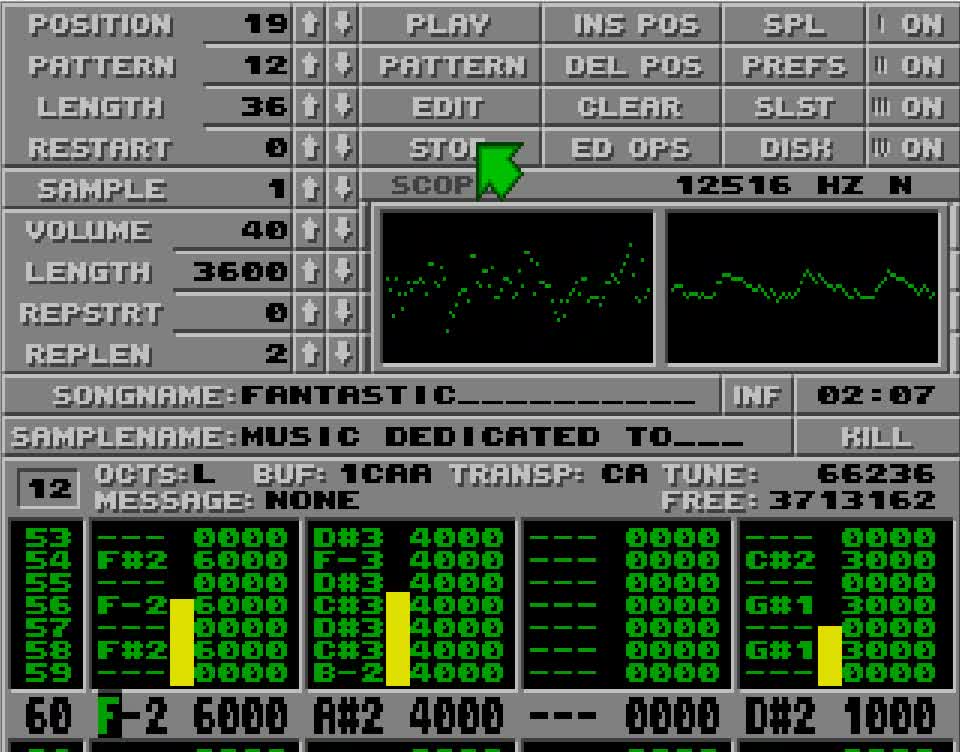 Amiga and Atari ST Protracker Music Mods - Fantastic