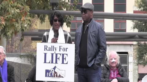 SA Rally for Life Janice & Pastor Charles Flowers Jan 22, 2022