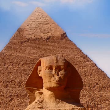 The great sphinx in Giza Egypt