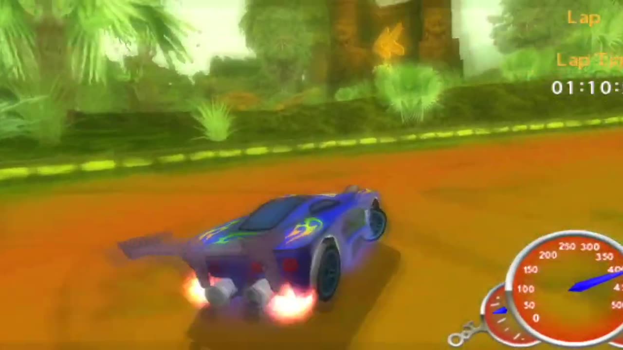 Hot Wheels Ultimate Racing - Extreme Racing Series Race 1 Gameplay(PPSSPP HD)