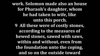 1 Kings 7 King James version