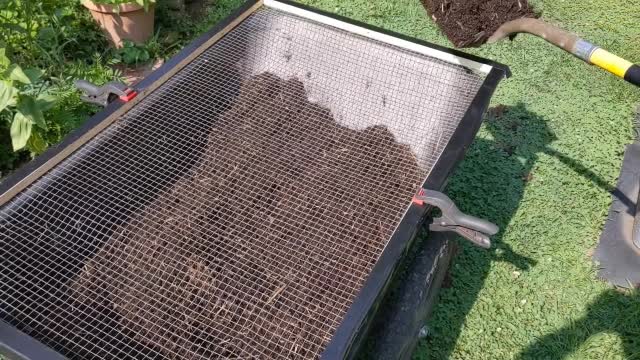 DIY Compost Sifter