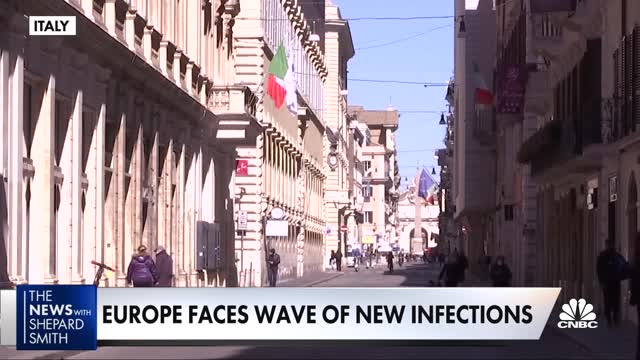 Europe is facing a 'third-wave' of Covid-19 infections