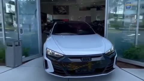 The buetiful luxury car