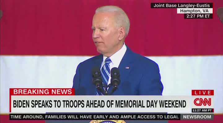 "Life, Liberty... Etc." Joe Biden Forgets Declaration of Independence Mid-Speech