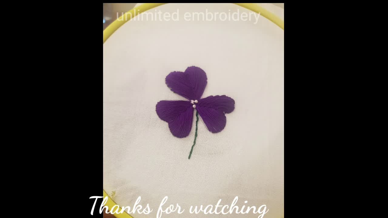 Embroidery / sewing lessons for beginners tutorial // simple sewing craft. Dress embroidery