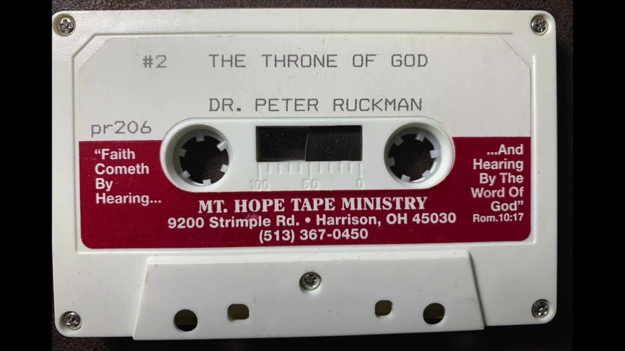 Dr Ruckman, The Throne of God