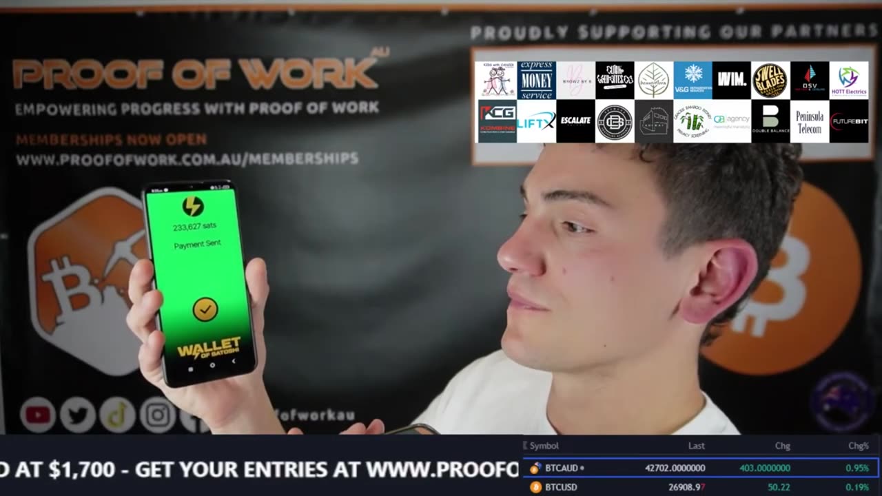 SATS with BUDDIES 10 Winners Draw October - Australian Bitcoin Premier Giveaway