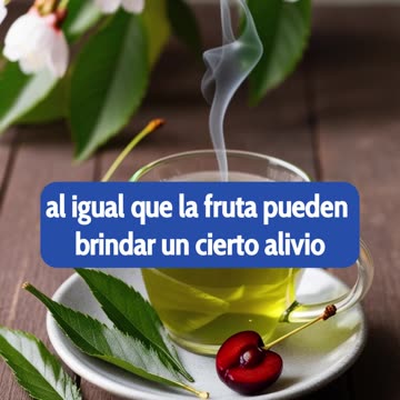 ¿Qué propiedades tiene el té de hojas de cereza?