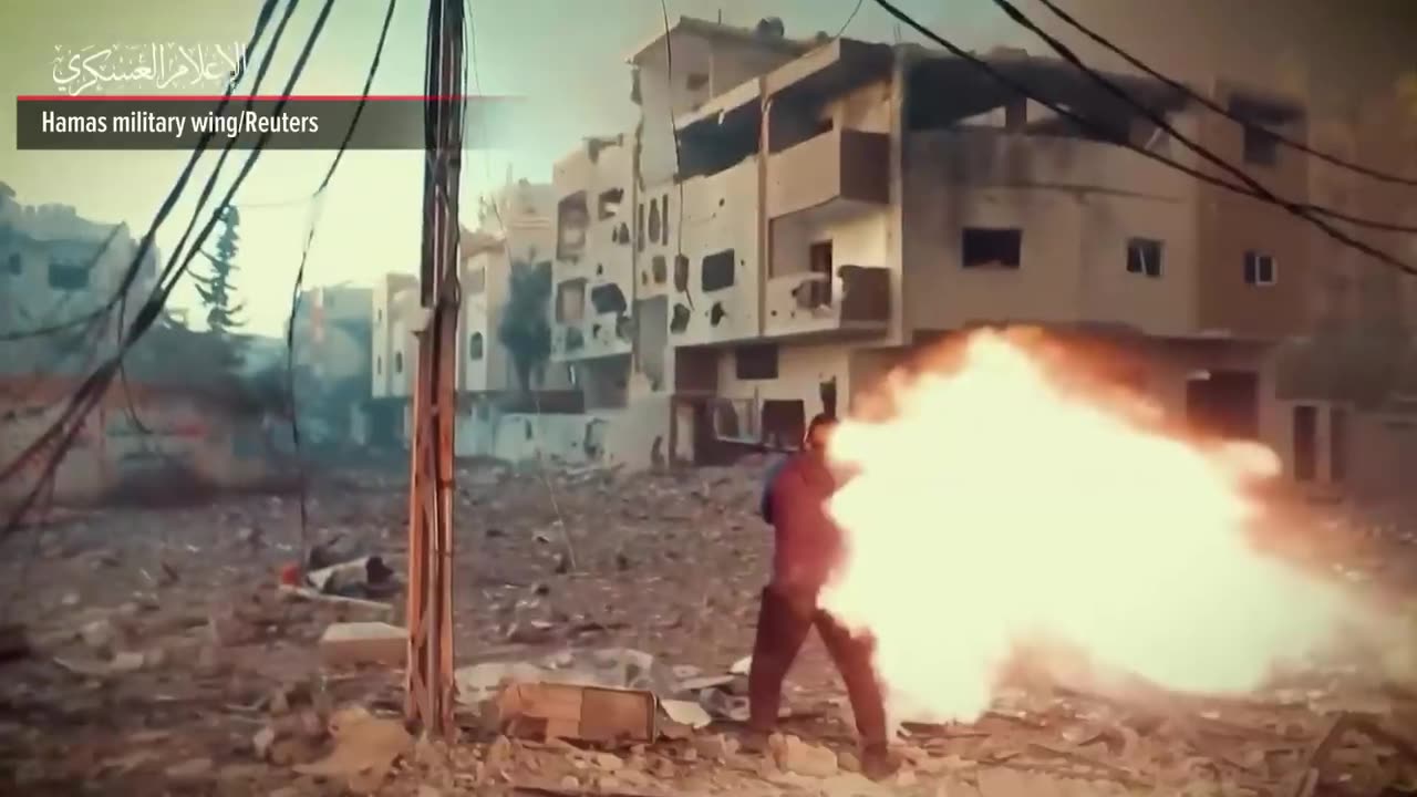 Al-Qassam Brigades video shows close fighting against Israeli forces in Gaza