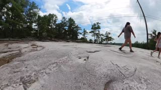 KB Run To The Top Of Stone Mountain
