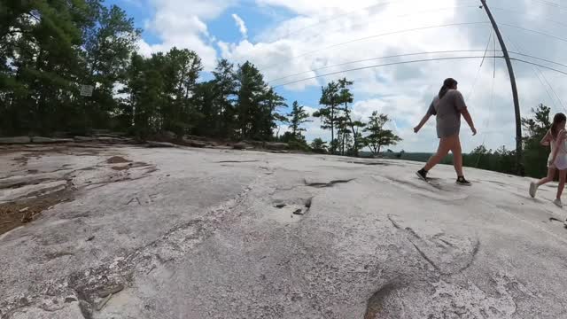 KB Run To The Top Of Stone Mountain