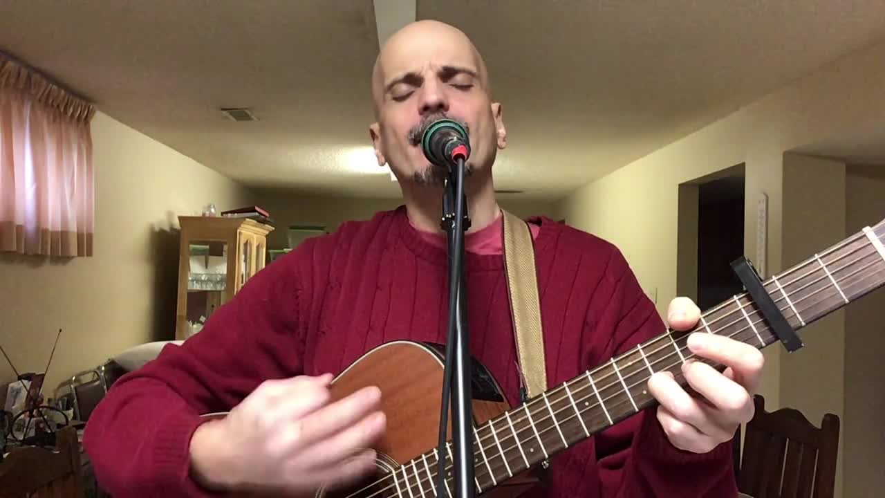 "One Gun" - 54-40 - Acoustic Cover by Mike G