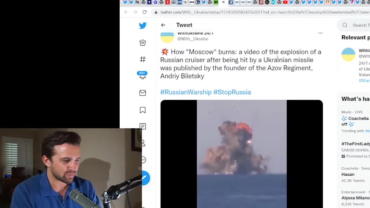 FAKE NEWS Ukraine DID NOT Sink Moskva Russian Flagship