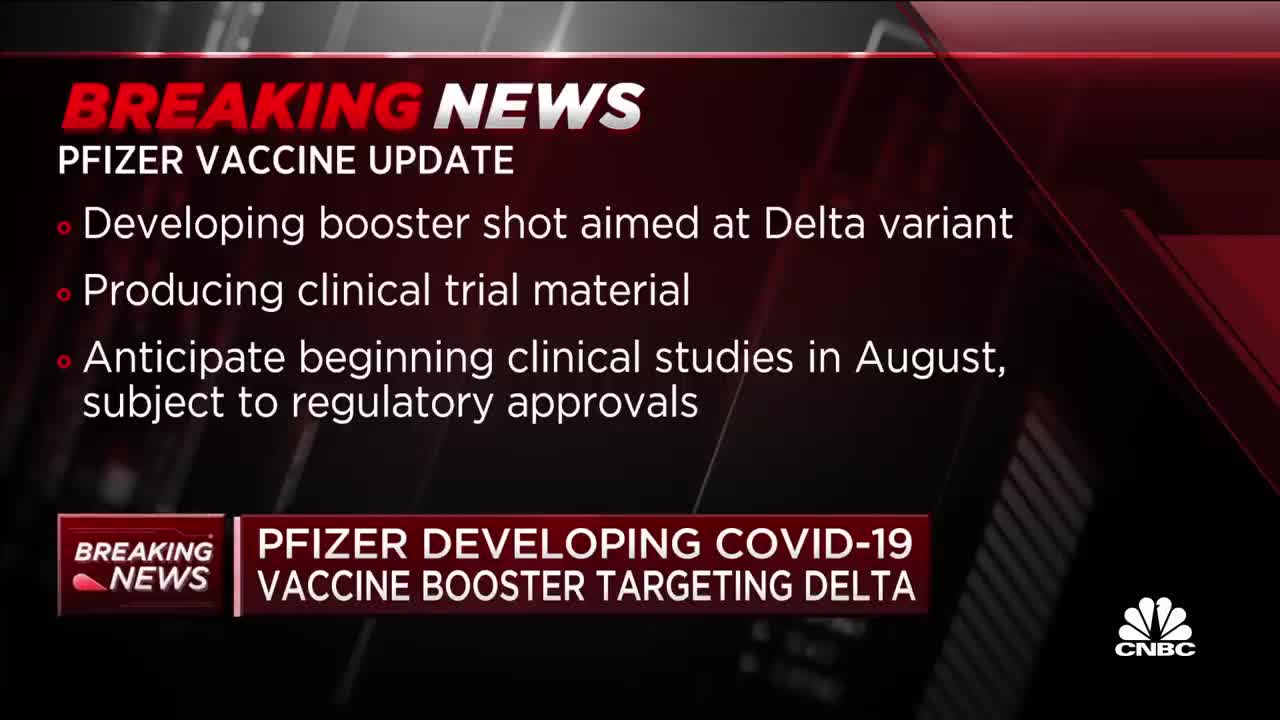 Pfizer Covid Vaccine Booster against Delta Variant