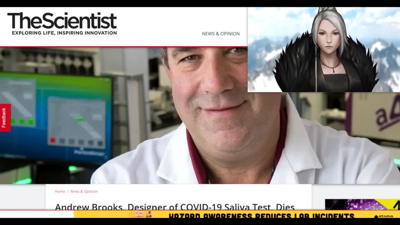 20211230_[펌] [PCR검사] [아스달의 지성공방] 코비드 바이러스 타액테스트 개발자 심장마비 51세 사망