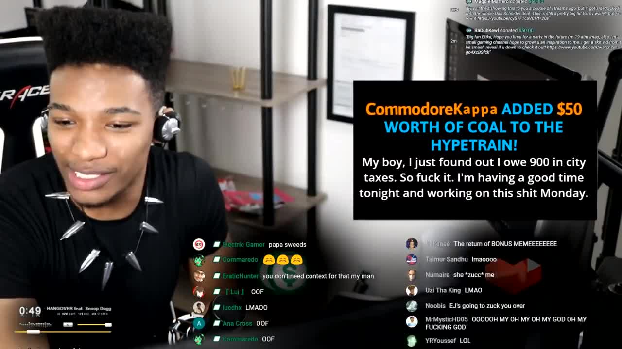 ETIKA REACTS TO BEING IN A PEWDIEPIE VIDEO